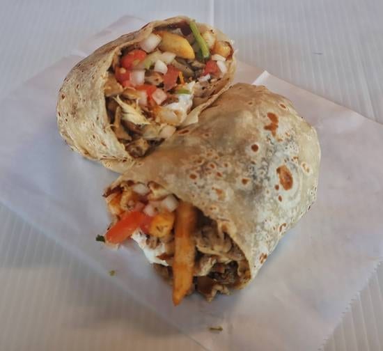 Grilled Chicken Burrito.