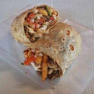 Large CALIFORNIA BURRITO (GRILLED CHICKEN)
